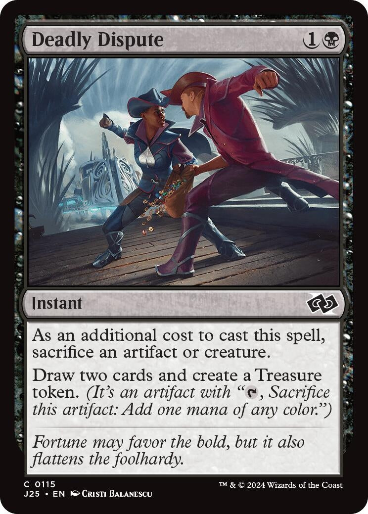 Image for Deadly Dispute (115) (Foundations Jumpstart) - Magic: The Gathering