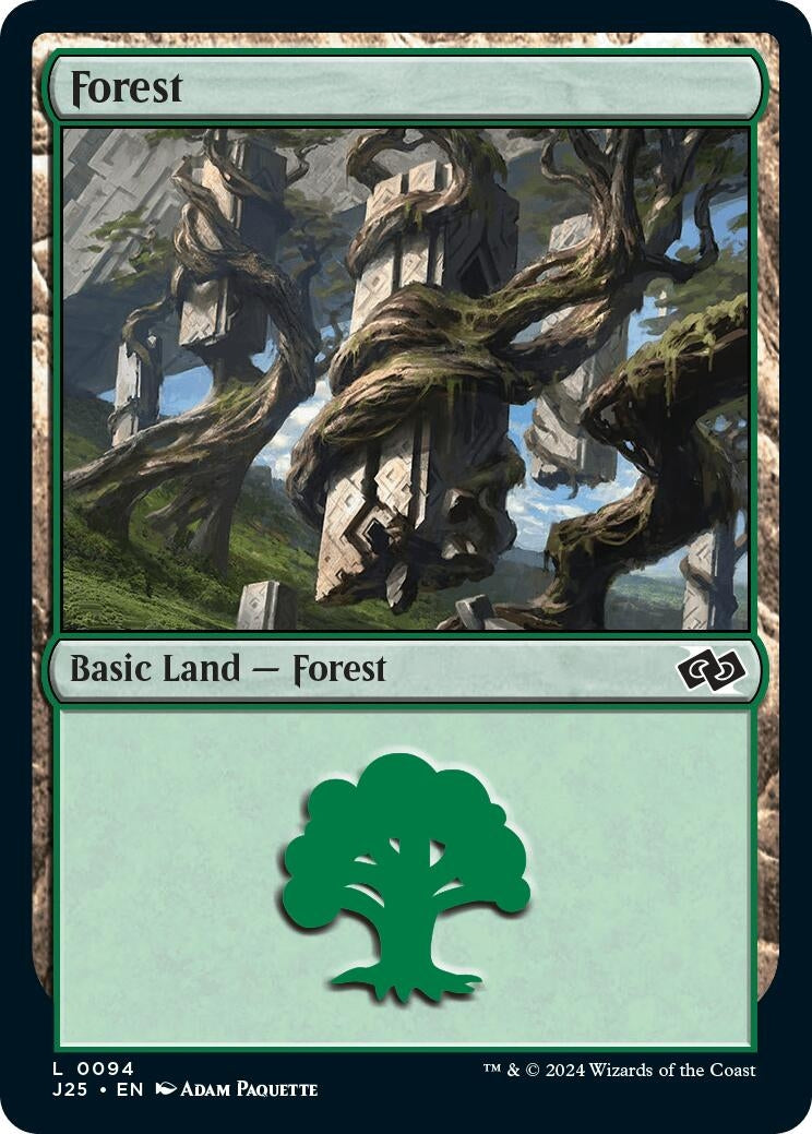 Image for Forest (0094) (94) (Foundations Jumpstart) - Magic: The Gathering