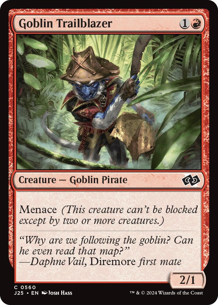 Image for Goblin Trailblazer (560) (Foundations Jumpstart) - Magic: The Gathering