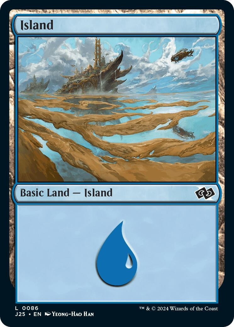 Image for Island (0086) (86) (Foundations Jumpstart) - Magic: The Gathering
