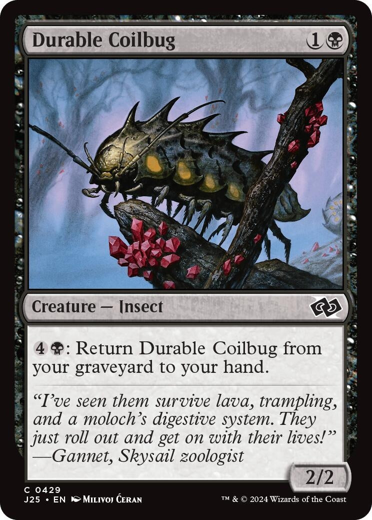Image for Durable Coilbug (429) (Foundations Jumpstart) - Magic: The Gathering