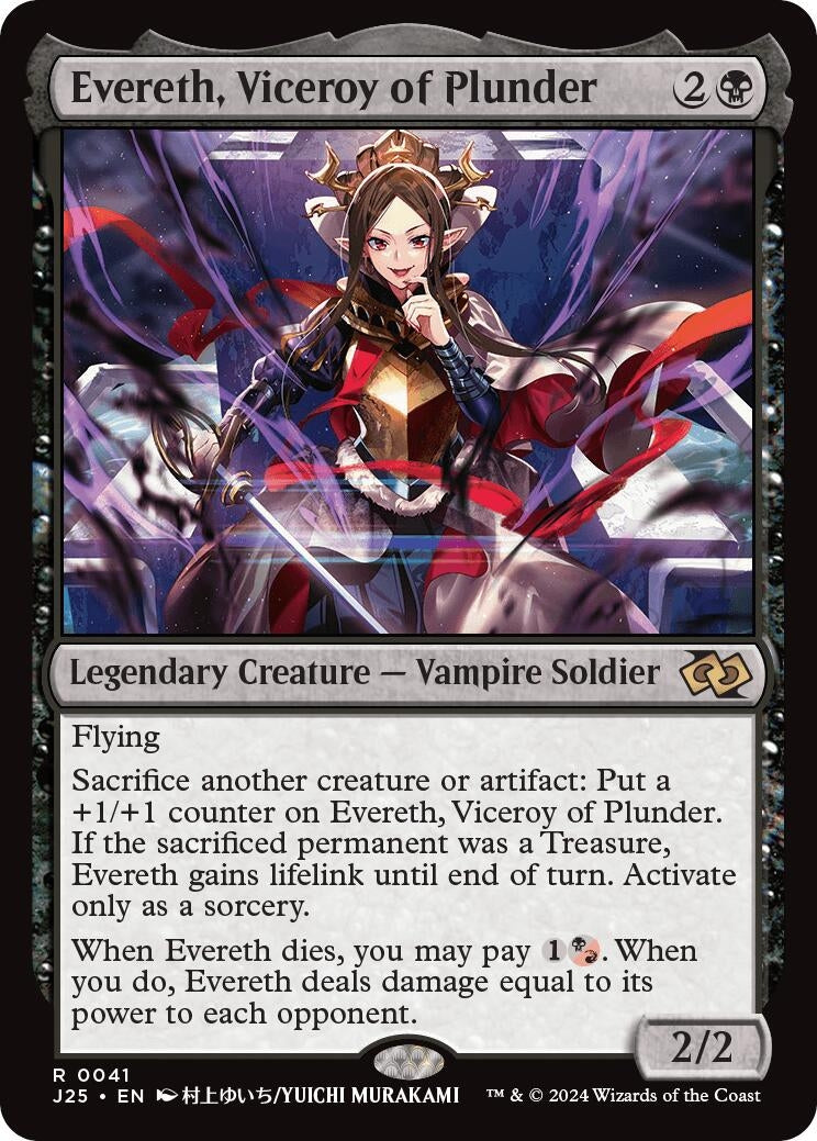 Image for Evereth, Viceroy of Plunder (Anime) (41) (Foundations Jumpstart) - Magic: The Gathering