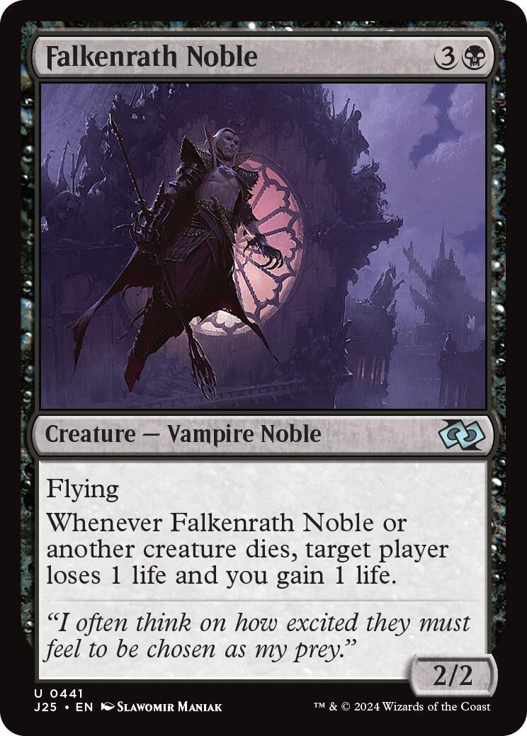 Image for Falkenrath Noble (441) (Foundations Jumpstart) - Magic: The Gathering