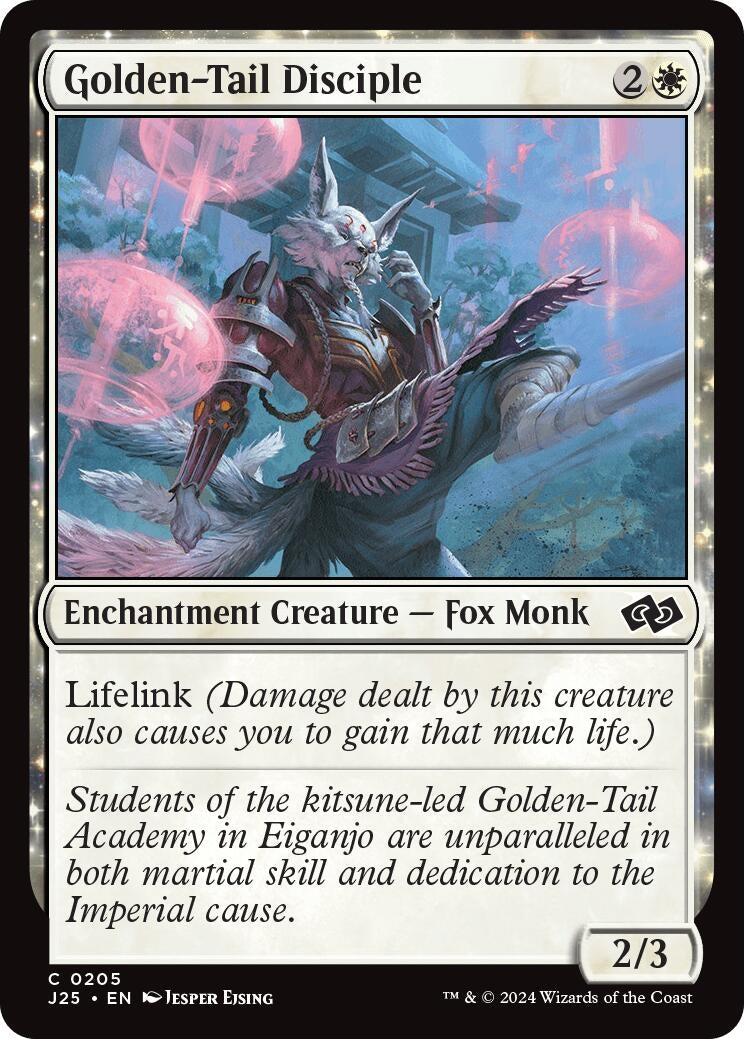 Image for Golden-Tail Disciple (205) (Foundations Jumpstart) - Magic: The Gathering
