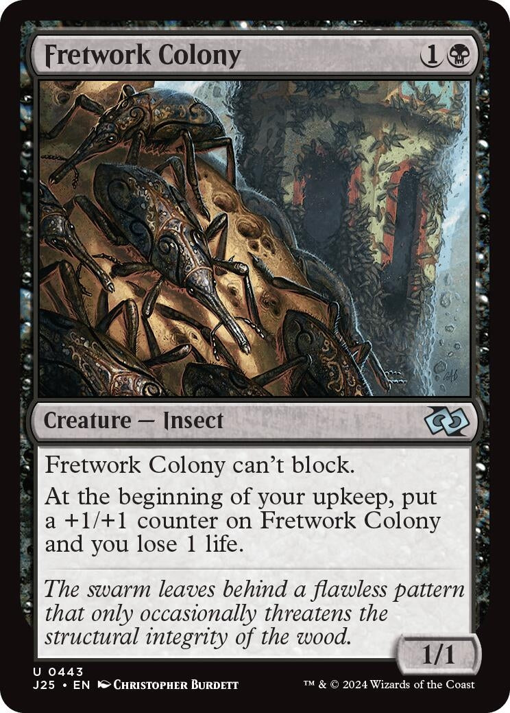 Image for Fretwork Colony (443) (Foundations Jumpstart) - Magic: The Gathering