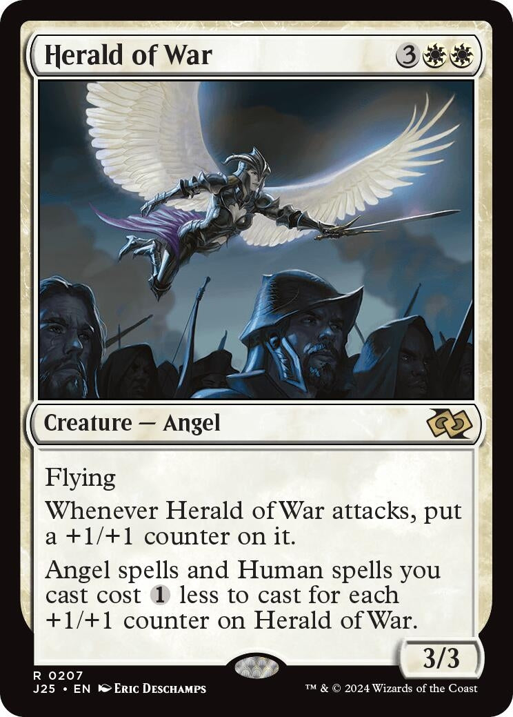 Image for Herald of War (207) (Foundations Jumpstart) - Magic: The Gathering
