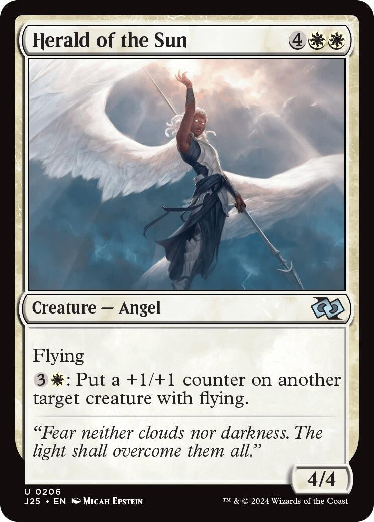 Image for Herald of the Sun (206) (Foundations Jumpstart) - Magic: The Gathering
