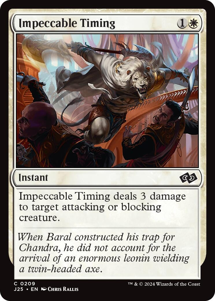 Image for Impeccable Timing (209) (Foundations Jumpstart) - Magic: The Gathering