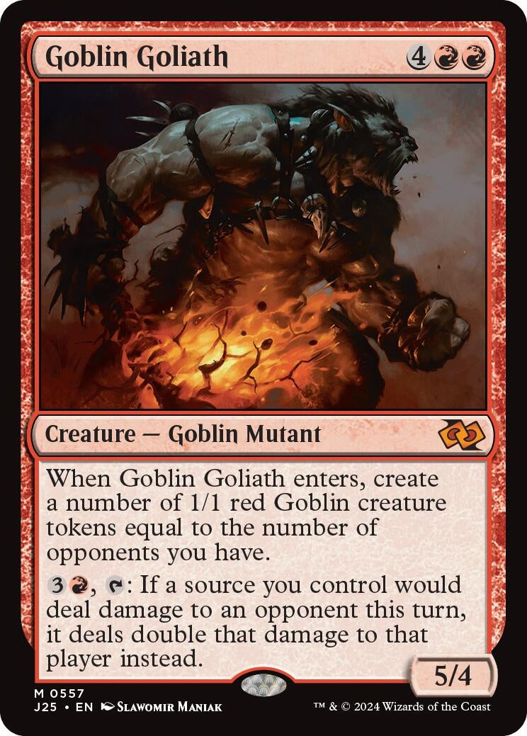 Image for Goblin Goliath (557) (Foundations Jumpstart) - Magic: The Gathering