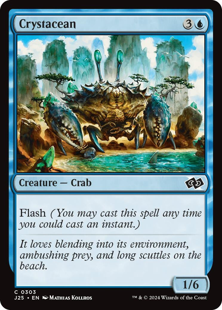 Image for Crystacean (303) (Foundations Jumpstart) - Magic: The Gathering