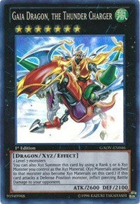 Image for Gaia Dragon, the Thunder Charger (GAOV-EN046) (GAOV) - YuGiOh
