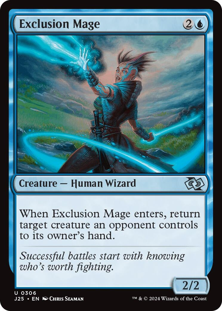 Image for Exclusion Mage (306) (Foundations Jumpstart) - Magic: The Gathering