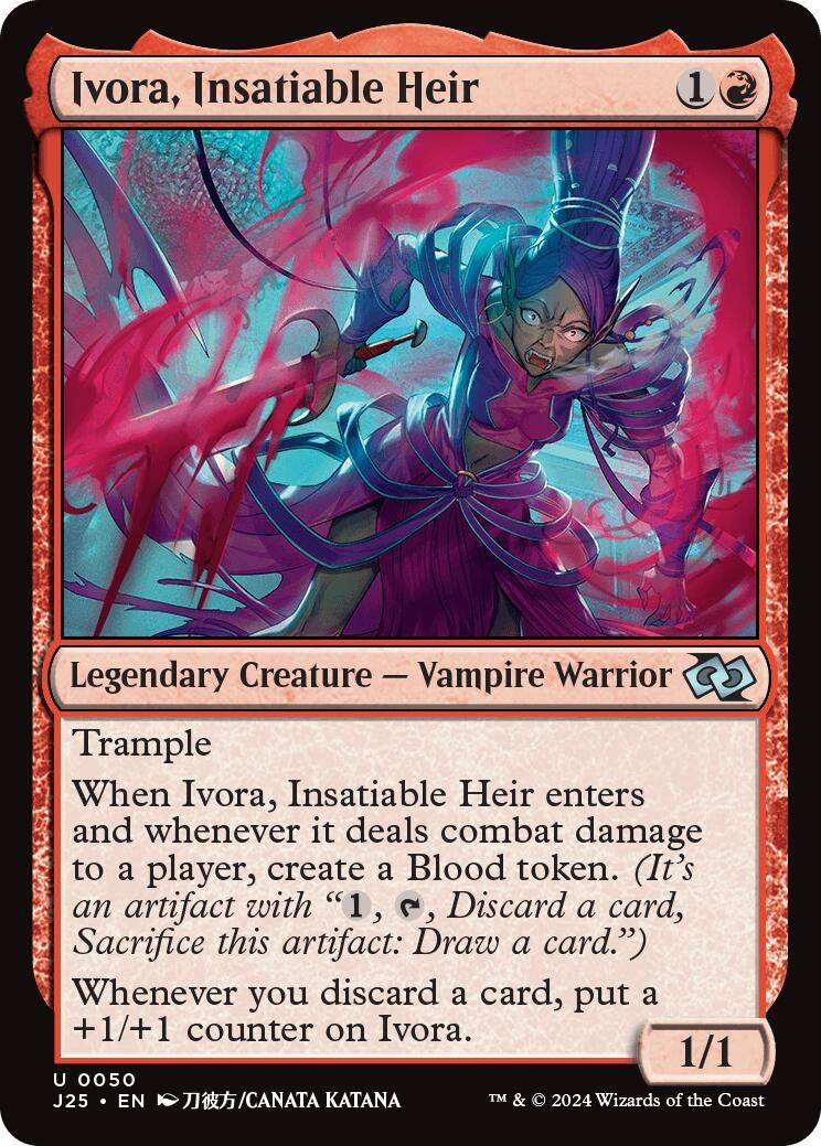 Image for Ivora, Insatiable Heir (Anime) (50) (Foundations Jumpstart) - Magic: The Gathering