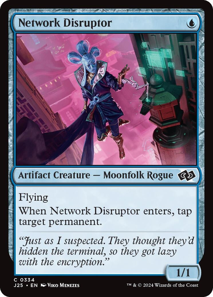 Image for Network Disruptor (334) (Foundations Jumpstart) - Magic: The Gathering