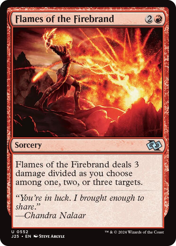 Image for Flames of the Firebrand (552) (Foundations Jumpstart) - Magic: The Gathering
