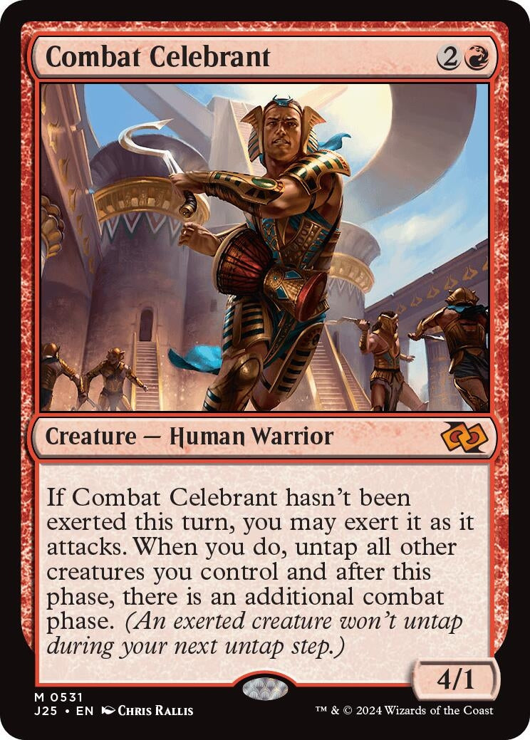 Image for Combat Celebrant (531) (Foundations Jumpstart) - Magic: The Gathering