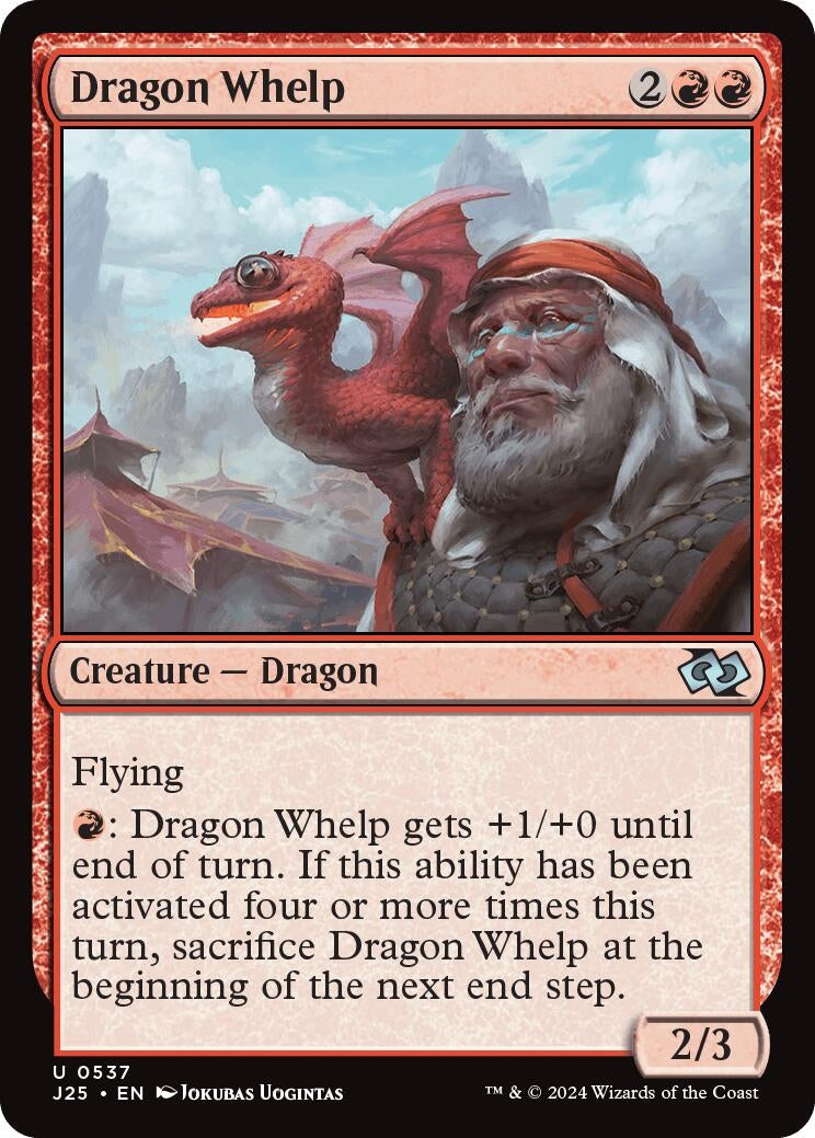 Image for Dragon Whelp (537) (Foundations Jumpstart) - Magic: The Gathering
