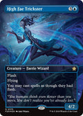 Image for High Fae Trickster (Borderless) (Mana Foil) (375) (Foundations) - Magic: The Gathering