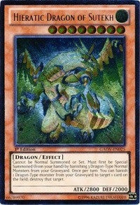 Image for Hieratic Dragon of Sutekh (UTR) (GAOV-EN025) (GAOV) - YuGiOh