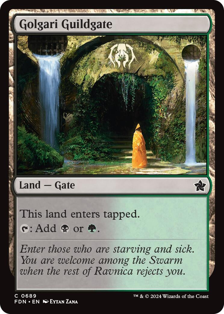 Image for Golgari Guildgate (689) (Foundations) - Magic: The Gathering