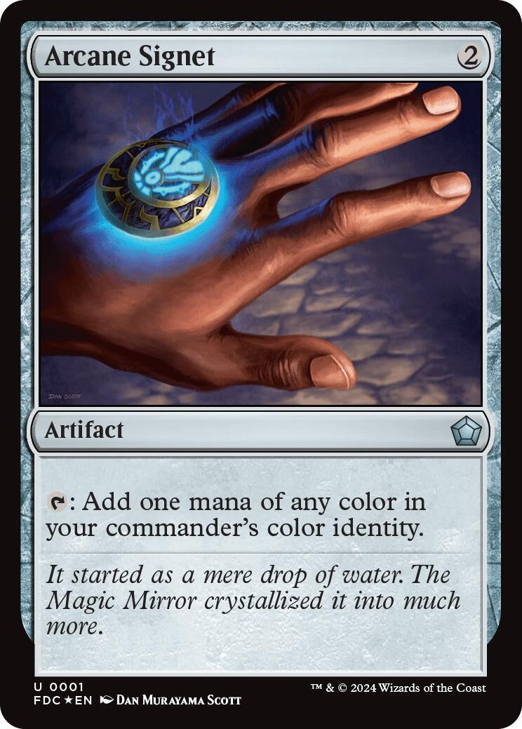 Image for Arcane Signet (1) (Foundations) - Magic: The Gathering
