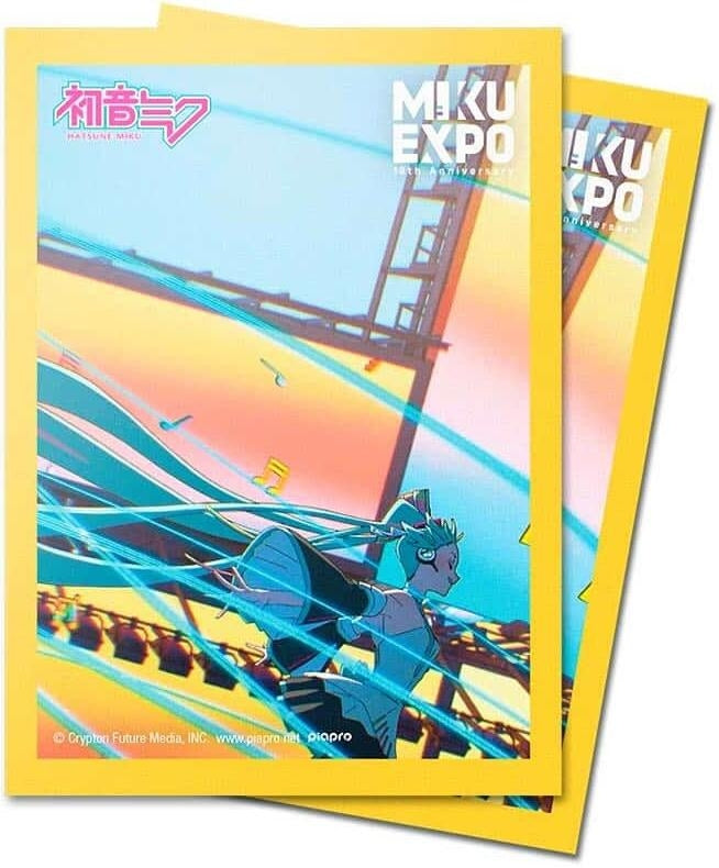 Image for Ultra PRO: Hatsune Miku Tenth Anniversary Card Sleeves - Stream (100-pack) - Card Sleeves