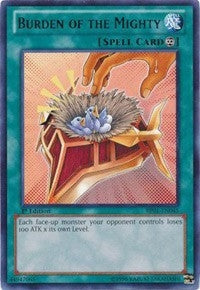 Image for Burden of the Mighty (BP01-EN045) (BP01) - YuGiOh