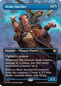 Image for Drake Hatcher (Borderless) (Mana Foil) (374) (Foundations) - Magic: The Gathering