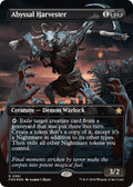 Image for Abyssal Harvester (Borderless) (Mana Foil) (381) (Foundations) - Magic: The Gathering