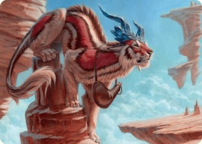 Image for Felidar Savior Art Card (3/54) (3) (Foundations) - Magic: The Gathering