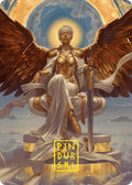 Image for Herald of Eternal Dawn Art Card (27/54) (Gold-Stamped Signature) (27) (Foundations) - Magic: The Gathering