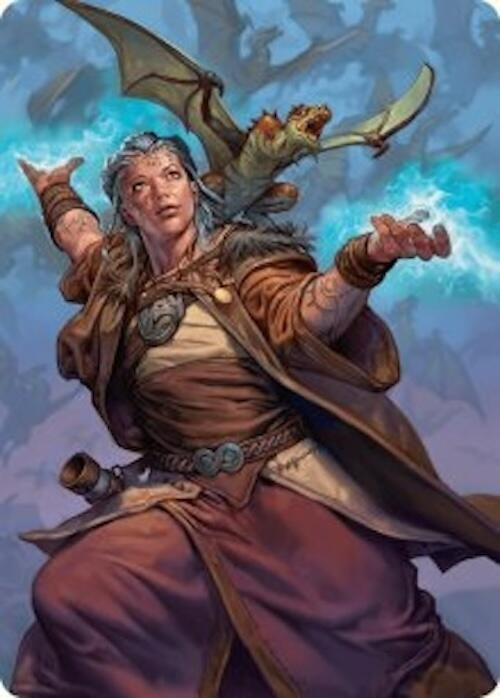 Image for Drake Hatcher 2 Art Card (29/54) (29) (Foundations) - Magic: The Gathering