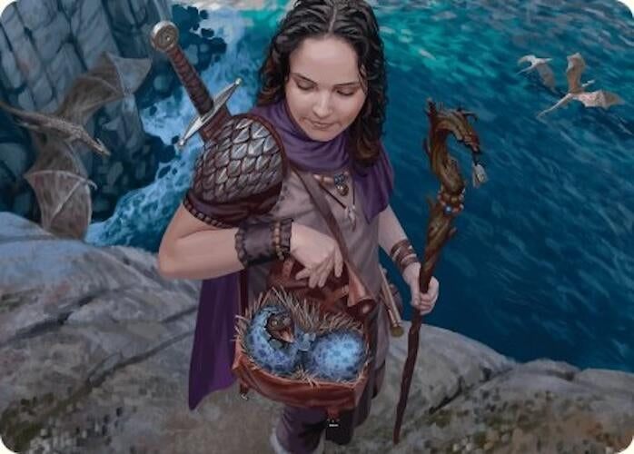 Image for Drake Hatcher Art Card (5/54) (5) (Foundations) - Magic: The Gathering