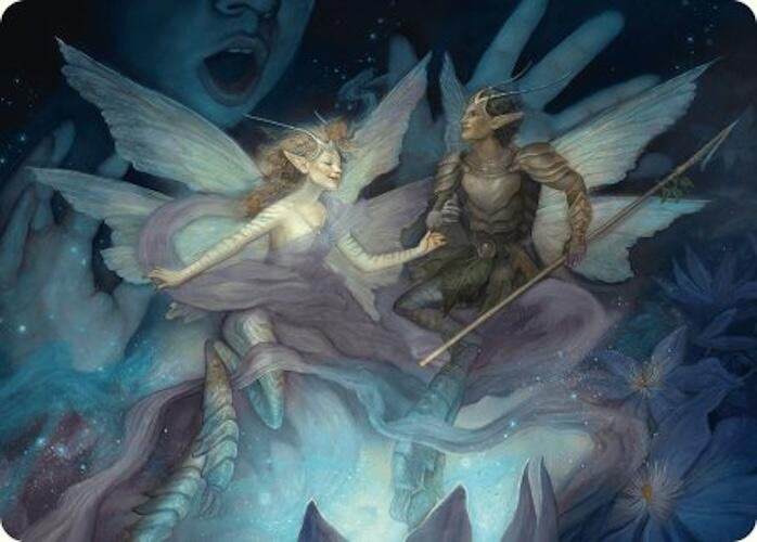 Image for Faebloom Trick Art Card (6/54) (6) (Foundations) - Magic: The Gathering