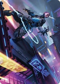 Image for Kaito, Cunning Infiltrator Art Card (51/54) (51) (Foundations) - Magic: The Gathering