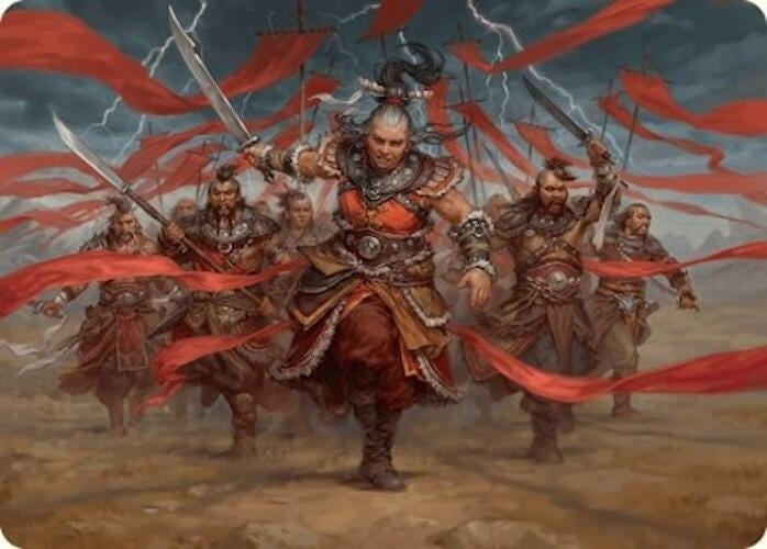 Image for Alesha, Who Laughs at Fate Art Card (14/54) (14) (Foundations) - Magic: The Gathering