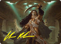 Image for Elenda, Saint of Dusk Art Card (15/54) (Gold-Stamped Signature) (15) (Foundations) - Magic: The Gathering