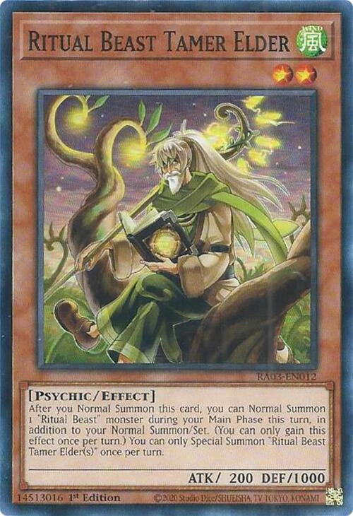Image for Ritual Beast Tamer Elder (RA03-EN012) - YuGiOh
