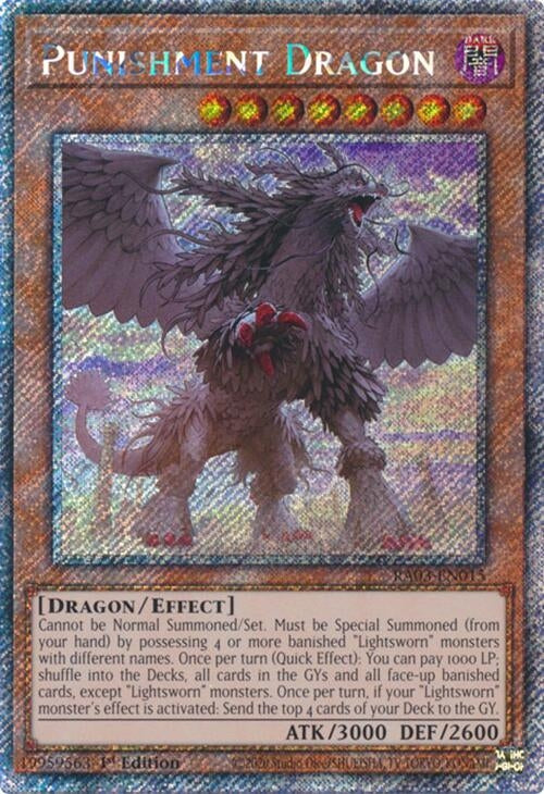 Punishment Dragon (Platinum Secret Rare) (RA03-EN015)
