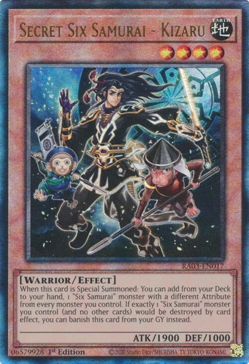 Secret Six Samurai - Kizaru (PUR) (RA03-EN017)