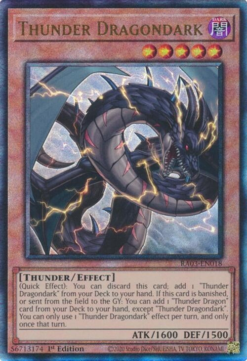 Thunder Dragondark (PUR) (RA03-EN018)