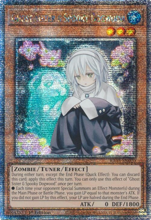 Image for Ghost Sister & Spooky Dogwood (Quarter Century Secret Rare) (RA03-EN020) - YuGiOh