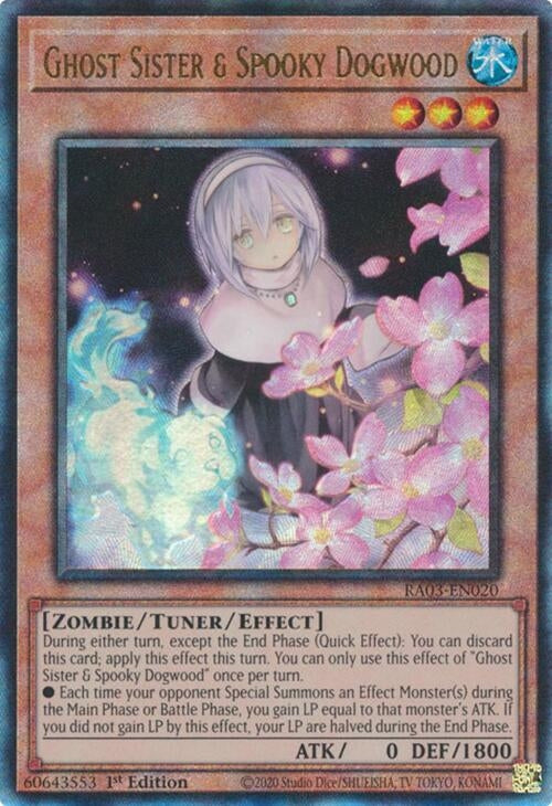 Ghost Sister & Spooky Dogwood (Alternate Art) (PUR) (RA03-EN020)