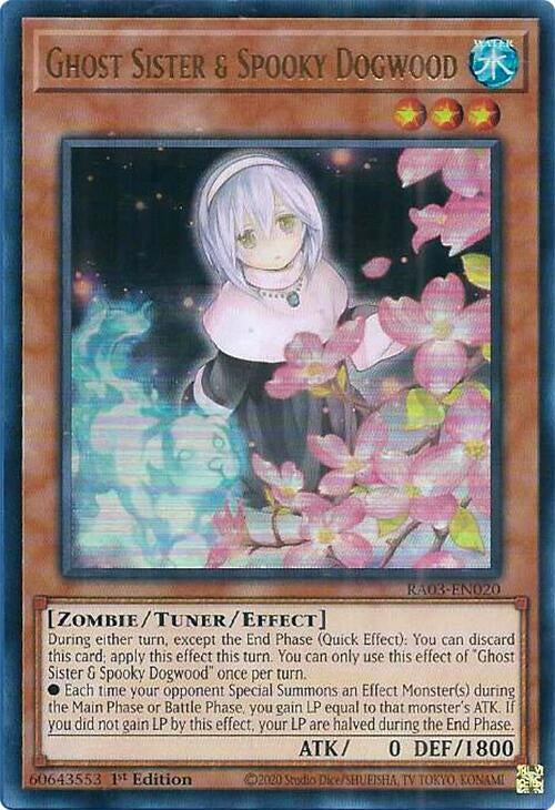Image for Ghost Sister & Spooky Dogwood (Alternate Art) (UR) (RA03-EN020) - YuGiOh