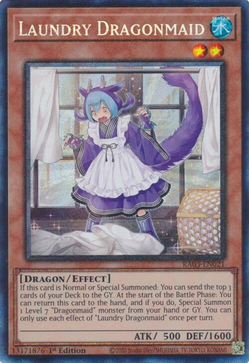 Image for Laundry Dragonmaid (PCR) (RA03-EN021) - YuGiOh