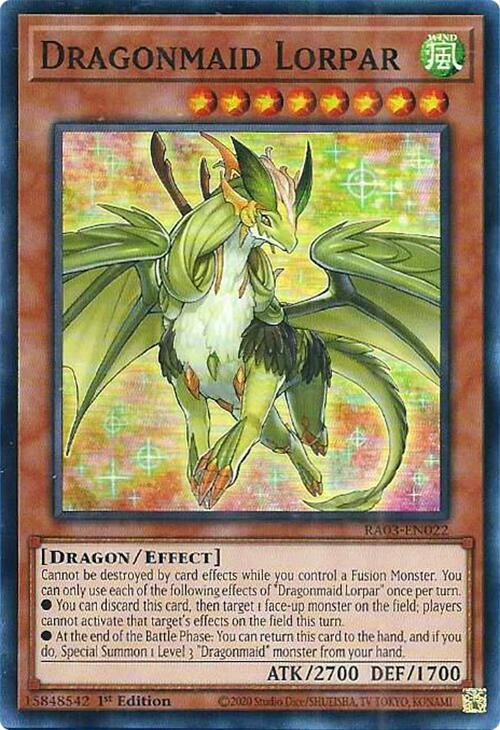 Image for Dragonmaid Lorpar (RA03-EN022) - YuGiOh