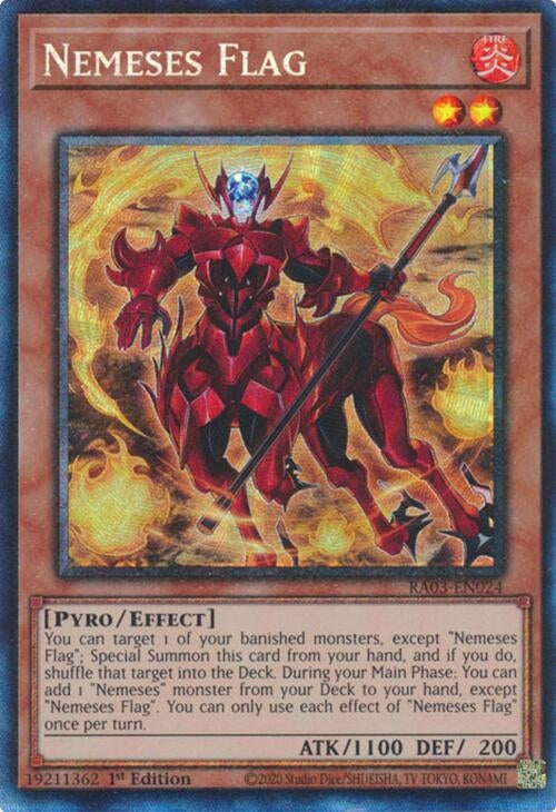 Image for Nemeses Flag (PCR) (RA03-EN024) - YuGiOh