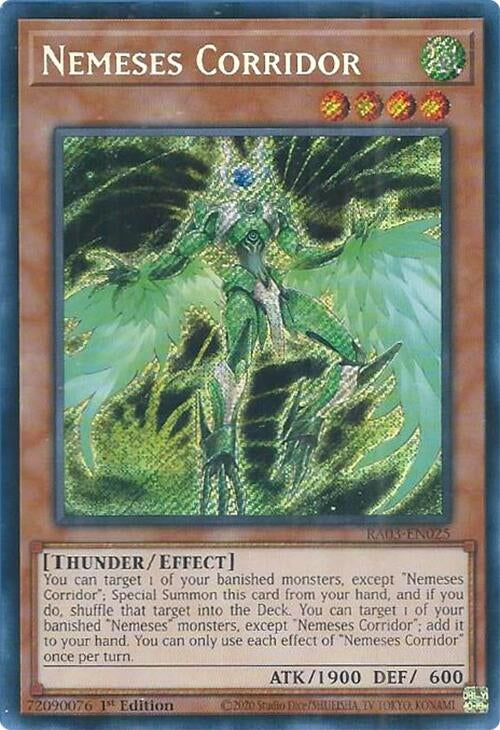 Image for Nemeses Corridor (Secret Rare) (RA03-EN025) - YuGiOh