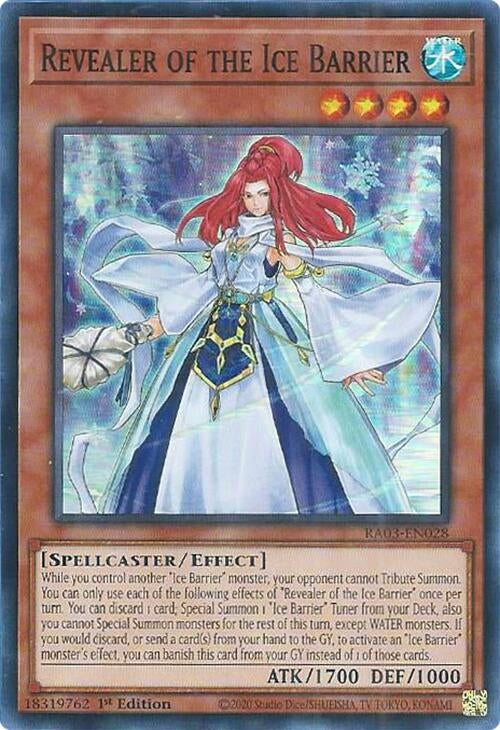 Image for Revealer of the Ice Barrier (RA03-EN028) - YuGiOh