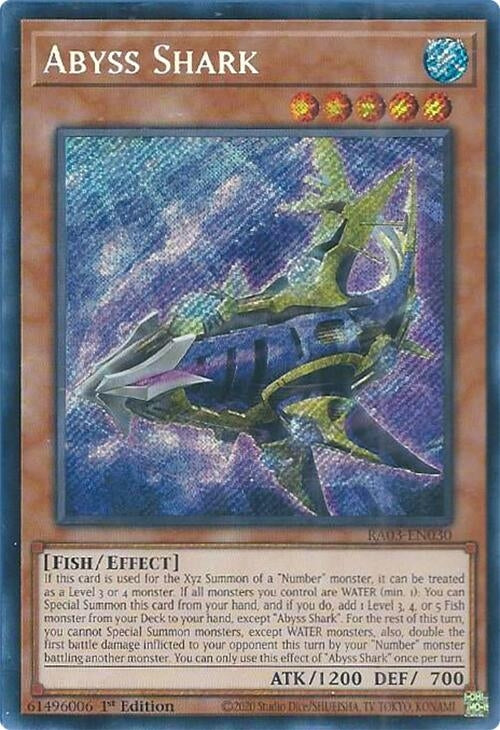 Image for Abyss Shark (Secret Rare) (RA03-EN030) - YuGiOh